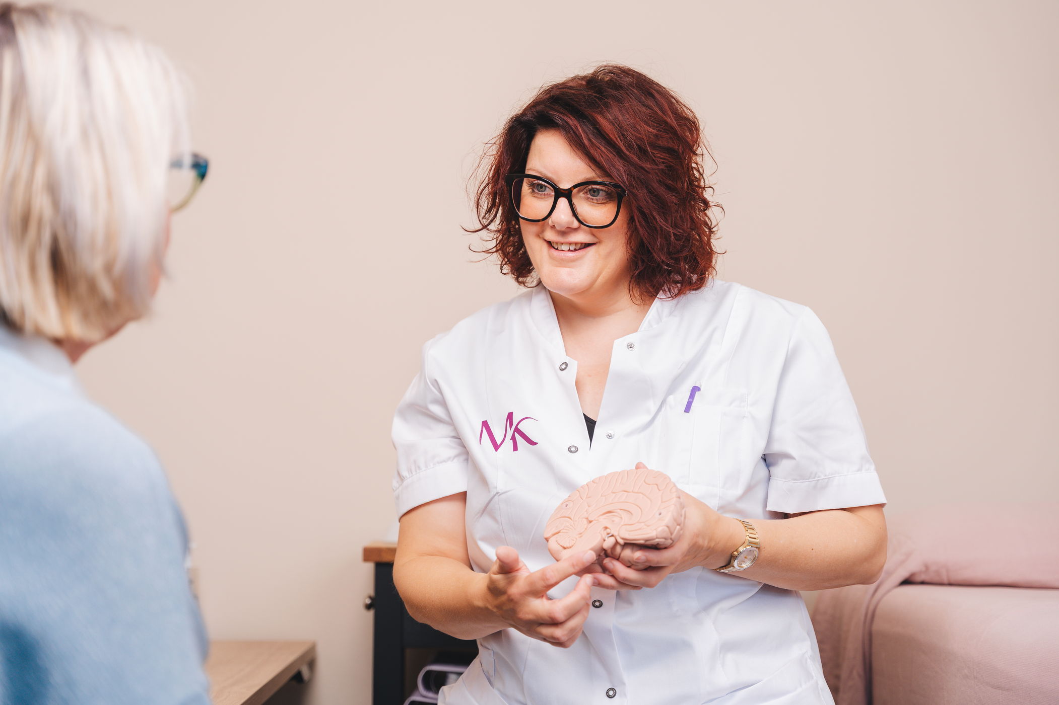 Marjolein heeft uitleg over de hersenen - Migraine Specialist